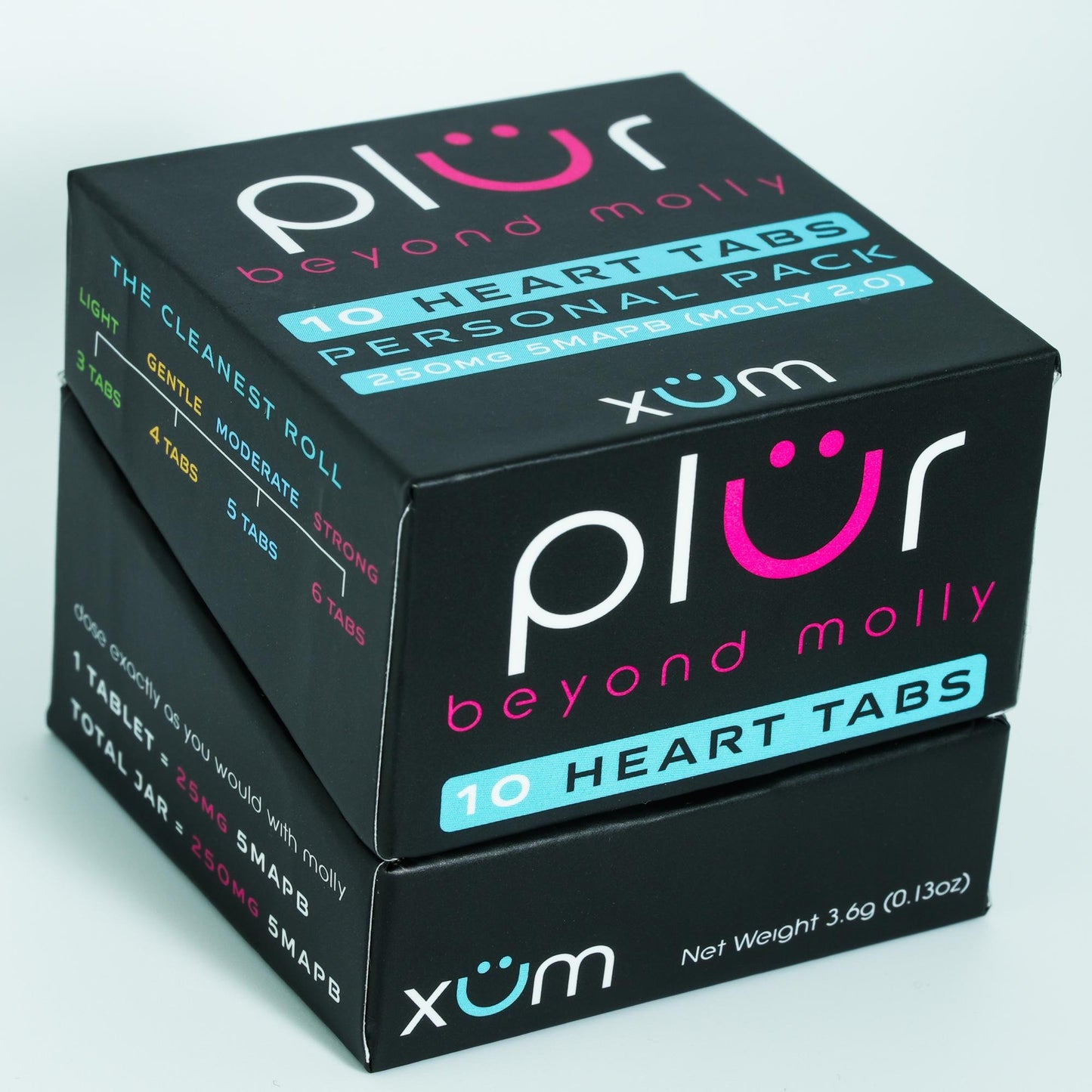 Wholesale Display Case - PLÜR Personal Pack - 10 Units